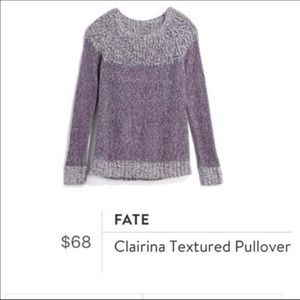 Stitch fix FATE textured sweater
